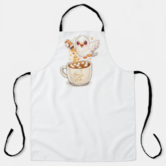 Pidgy's koffieglitter v1 - All-Over Print Schort