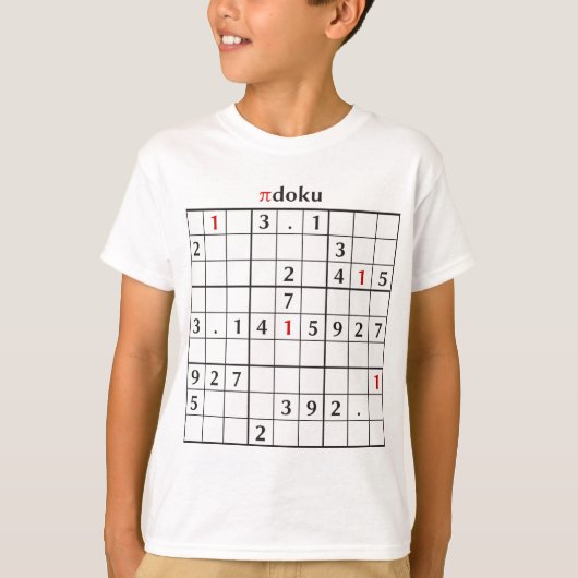 pidoku t-shirt (Voorkant)