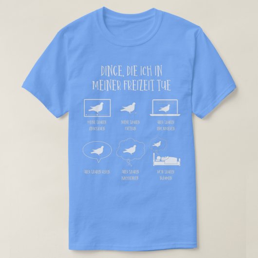 Piduivenduiven Ouders 6 T-shirt (Design voorkant)