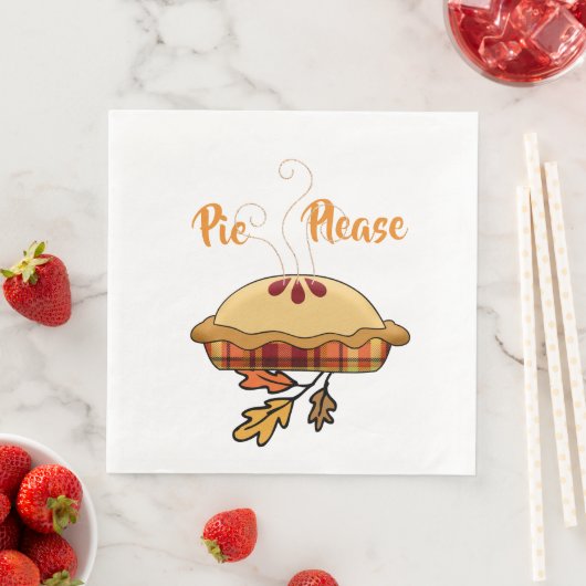 Pie alsjeblieft | Apple Pie Servet (Insitu)