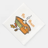 Pie alsjeblieft | Pumpkin Pie Servet (Hoek)