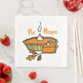 Pie alsjeblieft | Pumpkin Pie Servet (Insitu)