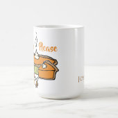 Pie Alsjeblieft Thanksgiving Geachte Mok Pumpkin P (Center)