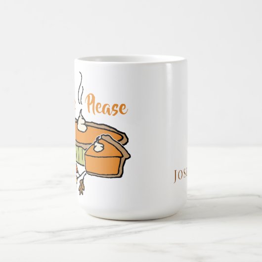 Pie Alsjeblieft Thanksgiving Geachte Mok Pumpkin P (Center)