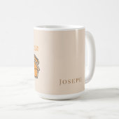 Pie Alsjeblieft Thanksgiving Geëiste Mok Tan Achte (Voorkant rechts)