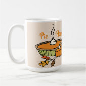 Pie Alsjeblieft Thanksgiving Geëiste Mok Tan Achte (Links)