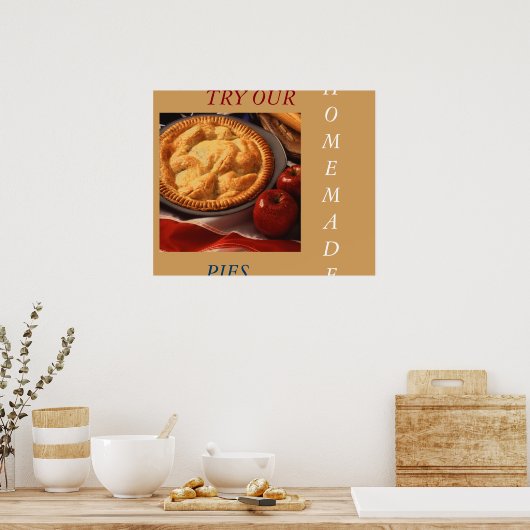 PIE ART POSTER MENU TOEPASSEN (Keuken)