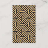 Pie Baker Bread Bakery Moderne Eenvoudige hedendaa Visitekaartje (Achterkant)