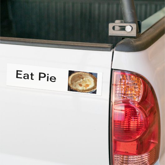 Pie Bumpersticker (Op Truck)