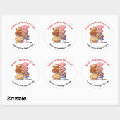 Pie Business or Shoppe Promotional Ronde Sticker (Vel)
