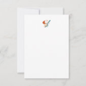 Pie citeert van Janet Clarkson Bedankkaart (Achterkant)