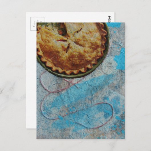 Pie Collage Briefkaart (Voorkant / Achterkant)