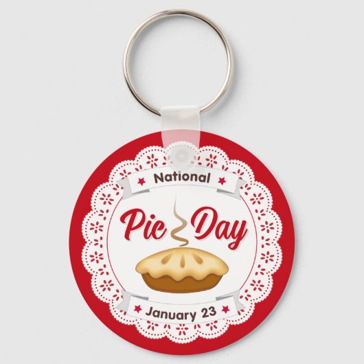 Pie Day, 23 januari, Sleutelhanger (Achterkant)