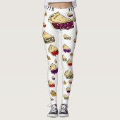 Pie- en Cake-Leggings Leggings (Voorkant)