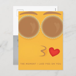 Pie Eyed Kisses Thanksgiving Holiday Briefkaart