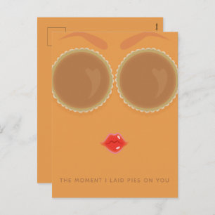 Pie Eyed Thanksgiving Holiday Briefkaart