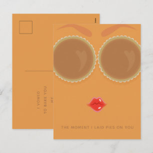 Pie Eyed Thanksgiving Holiday Kaart