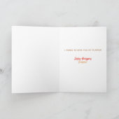 Pie Eyes Feestdagen Kaart (Binnen)