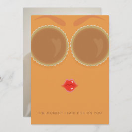 Pie Eyes Photo Thanksgiving Kaart