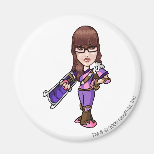 Pie Faerieland Staff Player Magneet (Voorkant)