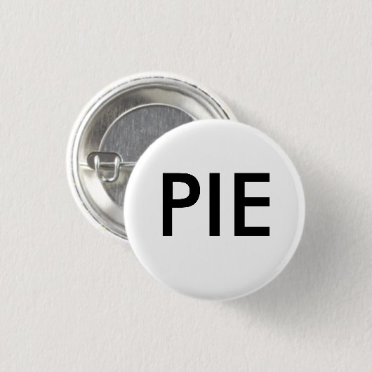 PIE - Gepersonaliseerd Ronde Button 3,2 Cm (Voorkant /achterkant)
