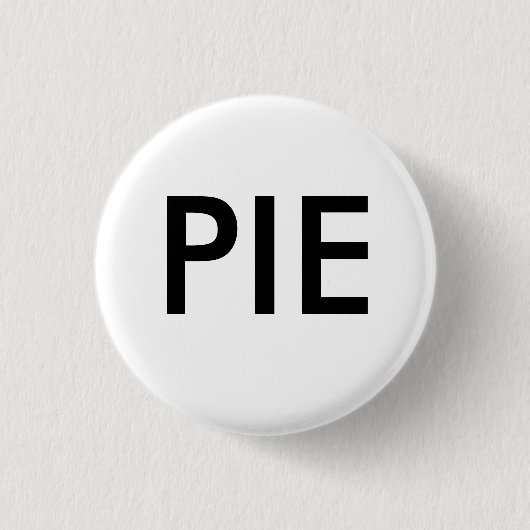 PIE - Gepersonaliseerd Ronde Button 3,2 Cm (Voorkant)