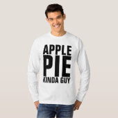PIE GUY MANNEN T-SHIRS TOEPASSEN T-SHIRT (Voorkant volledig)