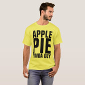 PIE GUY MANNEN T-SHIRS TOEPASSEN T-SHIRT (Voorkant volledig)