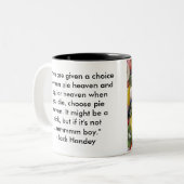 Pie Heaven Mok (groot) (Voorkant links)