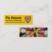 Pie Heaven Profile Card Mini Visitekaartje (Voorkant / Achterkant)