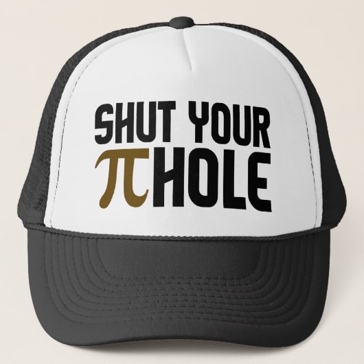 "PIE HOLE" TRUCKER PET (Voorkant)