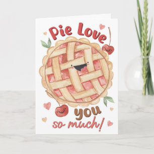 Pie Hou Van Je Mooie Kersen Taart Kaart