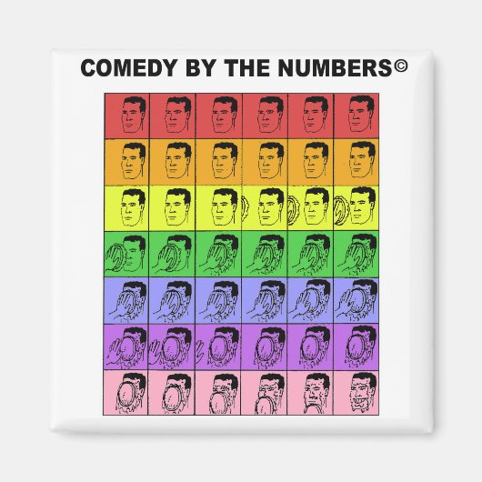 Pie in het gezicht - MAGNET (Voorkant)