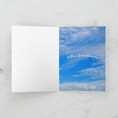 Pie in the Sky: alles is mogelijk Feestdagen Kaart (Binnen)