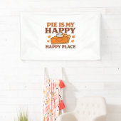 Pie is My Happy Place - Schattigee pompoentaart Th Spandoek (Insitu)