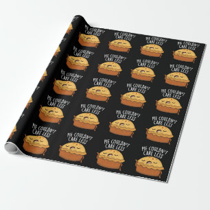 Pie kon het niet schelen minder grappig eten Pun D Cadeaupapier