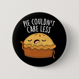 Pie kon het niet schelen minder grappig eten Pun D Ronde Button 5,7 Cm