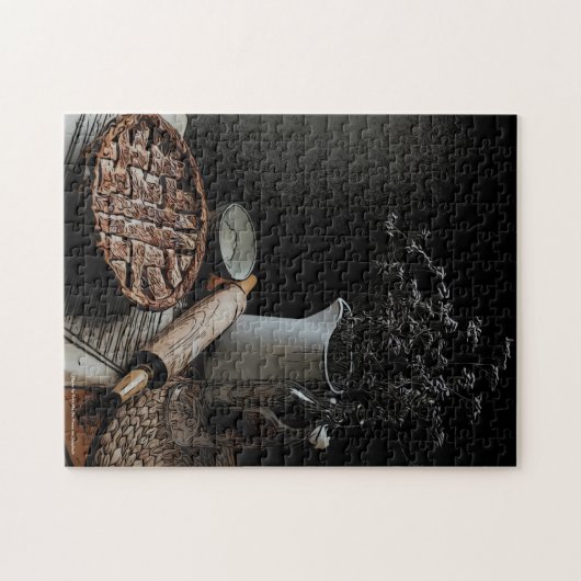 Pie Legpuzzel (Horizontaal)