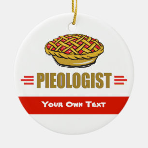 PIE - Liefde, Eat, Bake, Bakkerij, bakkerij, poolo Keramisch Ornament