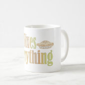 Pie lost alles op koffiemok (Voorkant rechts)