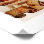 "Pie Making". Thanksgiving  Poster (Hoek)