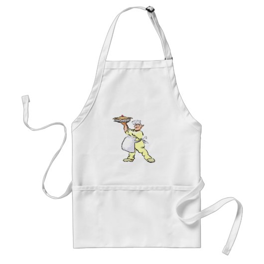 Pie Man Cook Standaard Schort (Voorkant)