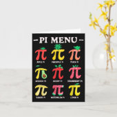 Pie Menu Grappig Pi Dag Pi 3.14 Wiskunde Docent Pi (Gele Bloem)