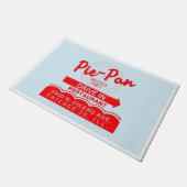 Pie-Pan Drive-In Restaurant, Chicago, Illinois Deurmat (Schuin)
