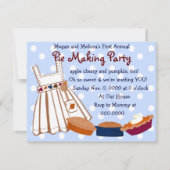 Pie Party Kaart (Voorkant)