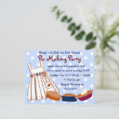 Pie Party Kaart (Staand voorkant)