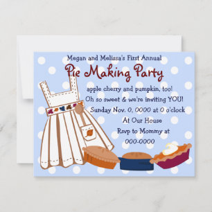 Pie Party Kaart