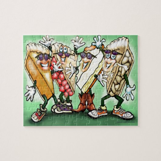 Pie Party Legpuzzel (Horizontaal)