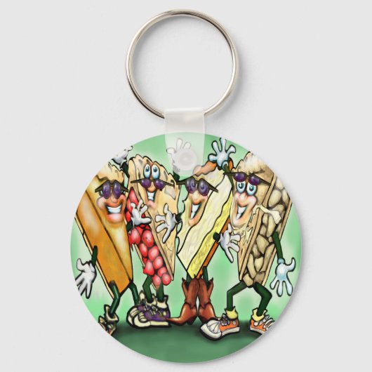 Pie Party Sleutelhanger (Voorkant)