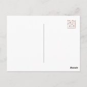 Pie Patroon voor vers gelekt Apple Pie Briefkaart (Achterkant)